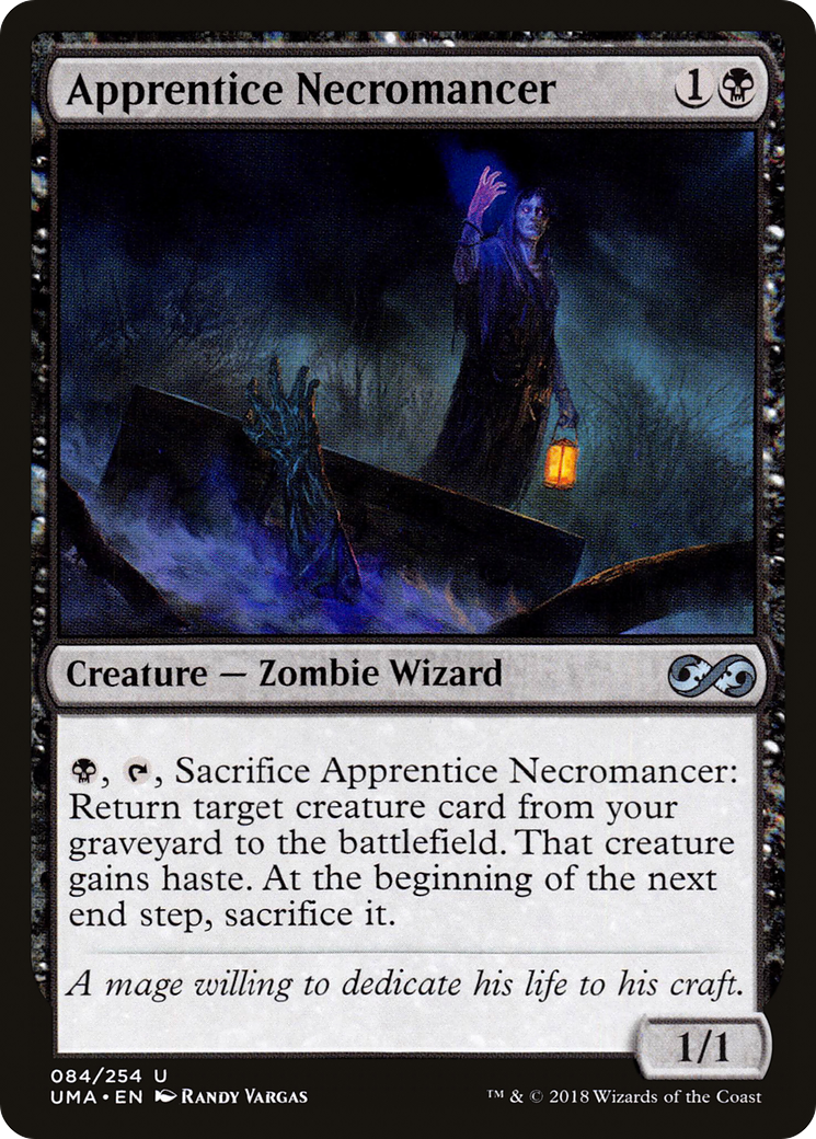 Apprentice Necromancer (UMA-084) - Ultimate Masters - Premium MTG Single from Wizards of the Coast - Just $0.20! Shop now at Game Crave Tournament Store