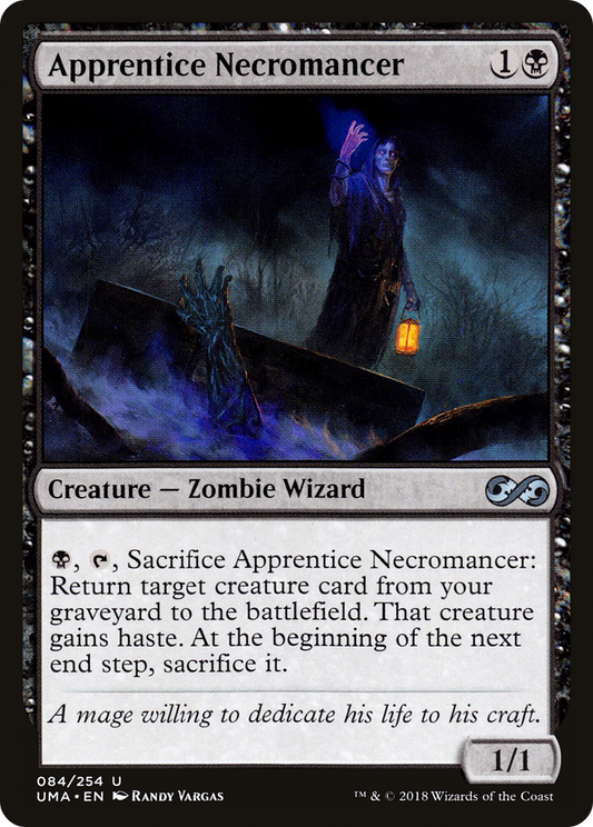 Apprentice Necromancer (UMA-084) - Ultimate Masters - Premium MTG Single from Wizards of the Coast - Just $0.20! Shop now at Game Crave Tournament Store