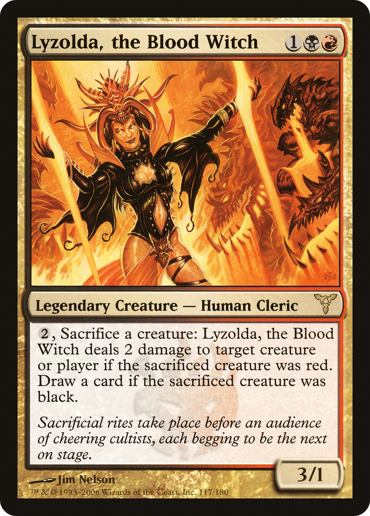 Lyzolda, the Blood Witch (DIS-117) - Dissension Foil - Premium MTG Single from Wizards of the Coast - Just $3.08! Shop now at Game Crave Tournament Store