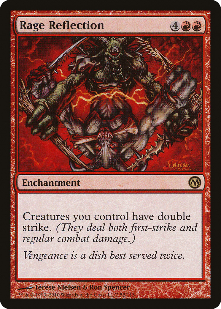 Rage Reflection (DPA-052) - Duels of the Planeswalkers - Premium MTG Single from Wizards of the Coast - Just $1.02! Shop now at Game Crave Tournament Store