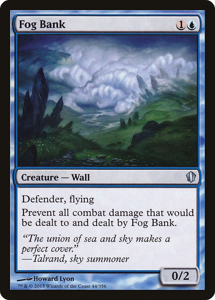 Fog Bank (C13-044) - Commander 2013 - Premium MTG Single from Wizards of the Coast - Just $0.08! Shop now at Game Crave Tournament Store