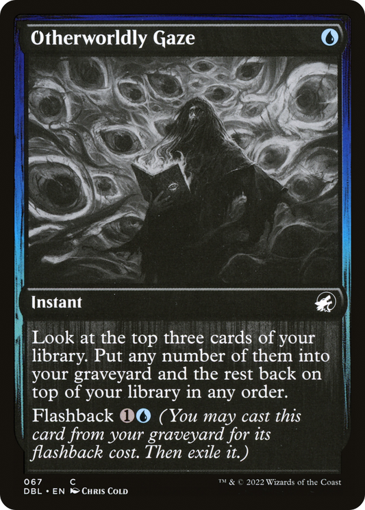 Otherworldly Gaze (DBL-067) - Innistrad: Double Feature - Premium MTG Single from Wizards of the Coast - Just $1.50! Shop now at Game Crave Tournament Store