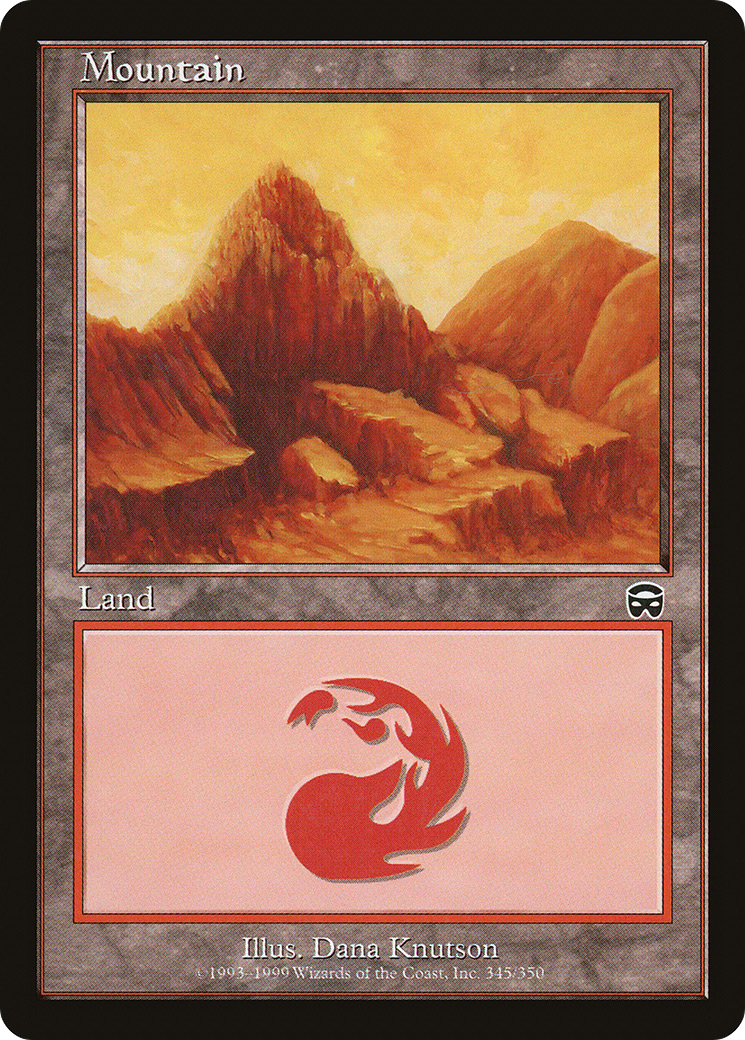 Mountain (MMQ-345) - Mercadian Masques - Premium MTG Single from Wizards of the Coast - Just $0.12! Shop now at Game Crave Tournament Store