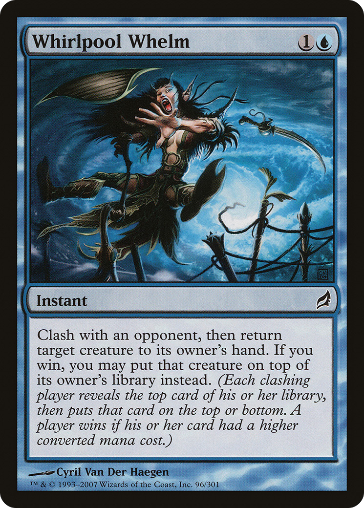 Whirlpool Whelm (LRW-096) - Lorwyn - Premium MTG Single from Wizards of the Coast - Just $0.08! Shop now at Game Crave Tournament Store