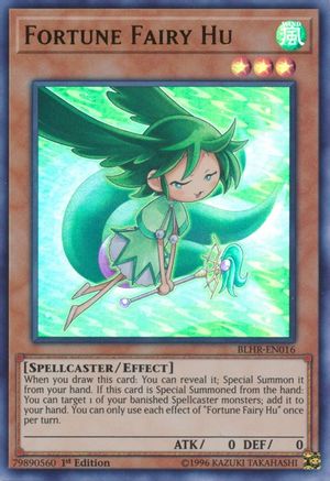 Fortune Fairy Hu (BLHR-EN016) - Battles of Legend: Hero's Revenge 1st Edition - Premium Yugioh Single from Konami - Just $0.25! Shop now at Game Crave Tournament Store