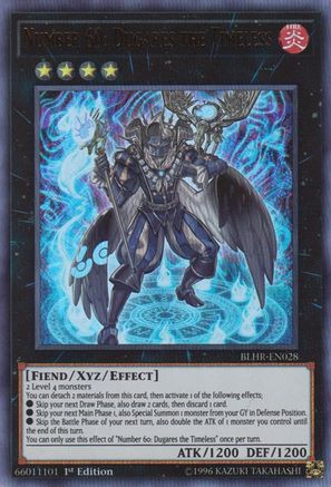 Number 60: Dugares the Timeless (BLHR-EN028) - Battles of Legend: Hero's Revenge 1st Edition - Premium Yugioh Single from Konami - Just $0.14! Shop now at Game Crave Tournament Store