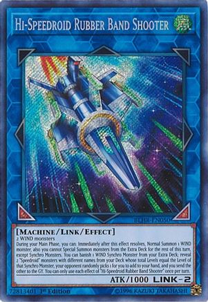 Hi-Speedroid Rubber Band Shooter (BLHR-EN050) - Battles of Legend: Hero's Revenge 1st Edition - Premium Yugioh Single from Konami - Just $0.82! Shop now at Game Crave Tournament Store