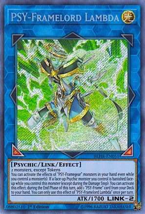 PSY-Framelord Lambda (BLHR-EN051) - Battles of Legend: Hero's Revenge 1st Edition - Premium Yugioh Single from Konami - Just $1.23! Shop now at Game Crave Tournament Store