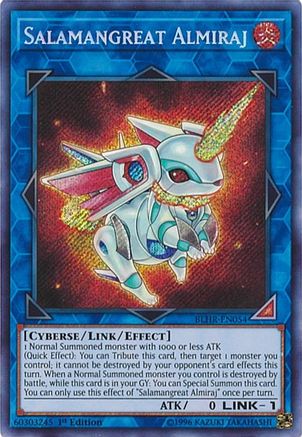 Salamangreat Almiraj (BLHR-EN054) - Battles of Legend: Hero's Revenge 1st Edition - Premium Yugioh Single from Konami - Just $7.69! Shop now at Game Crave Tournament Store