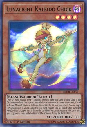 Lunalight Kaleido Chick (BLHR-EN068) - Battles of Legend: Hero's Revenge 1st Edition - Premium Yugioh Single from Konami - Just $0.66! Shop now at Game Crave Tournament Store
