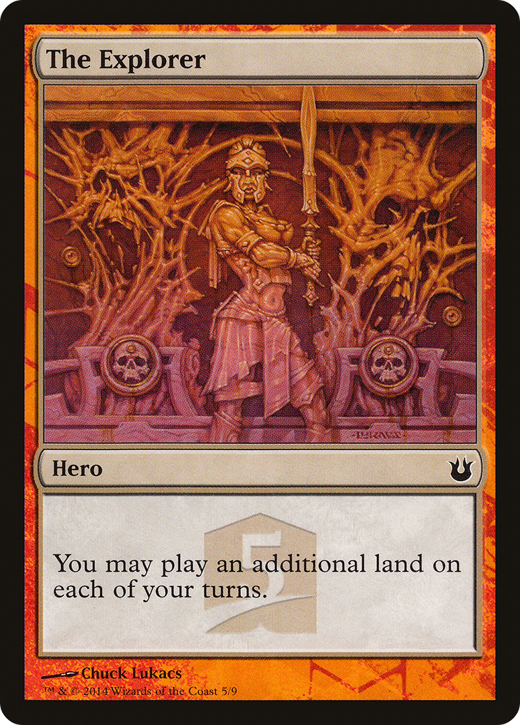 The Explorer (THP2-005) - Born of the Gods Hero's Path - Premium MTG Single from Wizards of the Coast - Just $0.08! Shop now at Game Crave Tournament Store