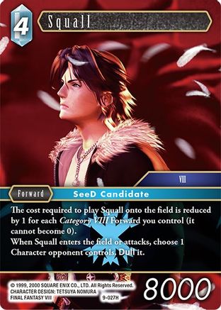 Squall (OPUS IX) - Premium Final Fantasy Single from Opus IX - Just $0.55! Shop now at Game Crave Tournament Store