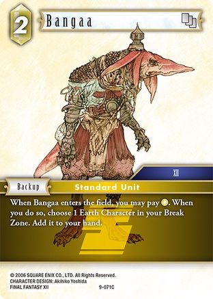 Bangaa (OPUS IX) - Premium Final Fantasy Single from Opus IX - Just $0.25! Shop now at Game Crave Tournament Store