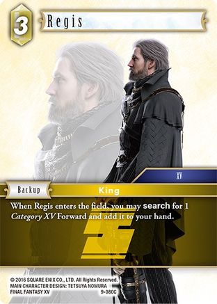 Regis (OPUS IX) - Premium Final Fantasy Single from Opus IX - Just $0.25! Shop now at Game Crave Tournament Store