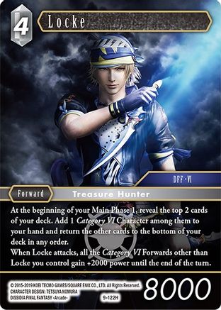 Locke (9-122H) (OPUS IX) - Premium Final Fantasy Single from Opus IX - Just $0.25! Shop now at Game Crave Tournament Store