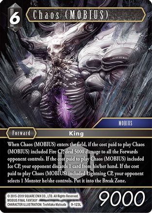 Chaos (MOBIUS) (OPUS IX) - Premium Final Fantasy Single from Opus IX - Just $0.15! Shop now at Game Crave Tournament Store