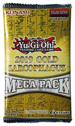 2019 Mega-Tins Mega Pack (undefined) - 2019 Gold Sarcophagus Tin Mega Pack - Premium Yugioh Single from Konami - Just $6.81! Shop now at Game Crave Tournament Store