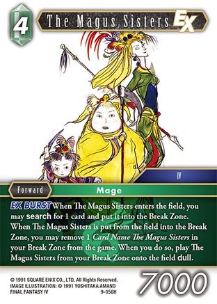 The Magus Sisters EX (OPUS IX) - Premium Final Fantasy Single from Opus IX - Just $0.24! Shop now at Game Crave Tournament Store