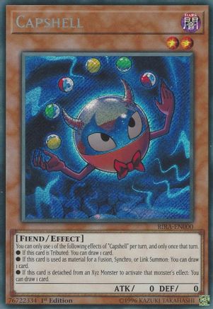 Capshell (RIRA-EN000) - Rising Rampage Unlimited - Premium Yugioh Single from Konami - Just $1.41! Shop now at Game Crave Tournament Store
