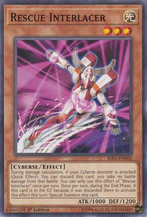 Rescue Interlacer (RIRA-EN001) - Rising Rampage Unlimited - Premium Yugioh Single from Konami - Just $0.25! Shop now at Game Crave Tournament Store