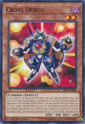 Cross Debug (RIRA-EN002) - Rising Rampage 1st Edition - Premium Yugioh Single from Konami - Just $0.08! Shop now at Game Crave Tournament Store