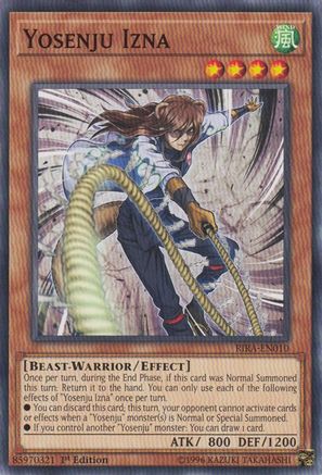 Yosenju Izna (RIRA-EN010) - Rising Rampage 1st Edition - Premium Yugioh Single from Konami - Just $0.25! Shop now at Game Crave Tournament Store