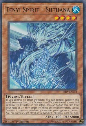 Tenyi Spirit - Shthana (RIRA-EN013) - Rising Rampage 1st Edition - Premium Yugioh Single from Konami - Just $0.32! Shop now at Game Crave Tournament Store