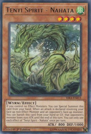 Tenyi Spirit - Nahata (RIRA-EN015) - Rising Rampage 1st Edition - Premium Yugioh Single from Konami - Just $0.08! Shop now at Game Crave Tournament Store