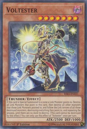 Voltester (RIRA-EN031) - Rising Rampage 1st Edition - Premium Yugioh Single from Konami - Just $0.25! Shop now at Game Crave Tournament Store