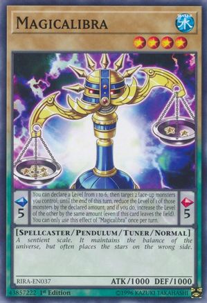 Magicalibra (RIRA-EN037) - Rising Rampage 1st Edition - Premium Yugioh Single from Konami - Just $0.23! Shop now at Game Crave Tournament Store