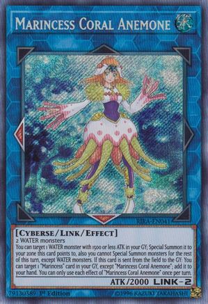 Marincess Coral Anemone (RIRA-EN041) - Rising Rampage Unlimited - Premium Yugioh Single from Konami - Just $9.75! Shop now at Game Crave Tournament Store