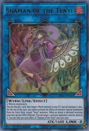 Shaman of the Tenyi (RIRA-EN044) - Rising Rampage Unlimited - Premium Yugioh Single from Konami - Just $1.28! Shop now at Game Crave Tournament Store
