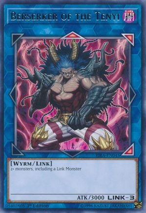 Berserker of the Tenyi (RIRA-EN045) - Rising Rampage 1st Edition - Premium Yugioh Single from Konami - Just $0.25! Shop now at Game Crave Tournament Store