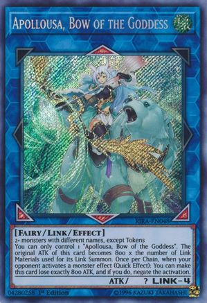 Apollousa, Bow of the Goddess (RIRA-EN048) - Rising Rampage 1st Edition - Premium Yugioh Single from Konami - Just $5.91! Shop now at Game Crave Tournament Store