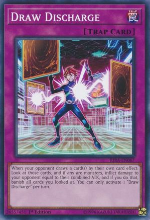 Draw Discharge (RIRA-EN067) - Rising Rampage Unlimited - Premium Yugioh Single from Konami - Just $0.25! Shop now at Game Crave Tournament Store