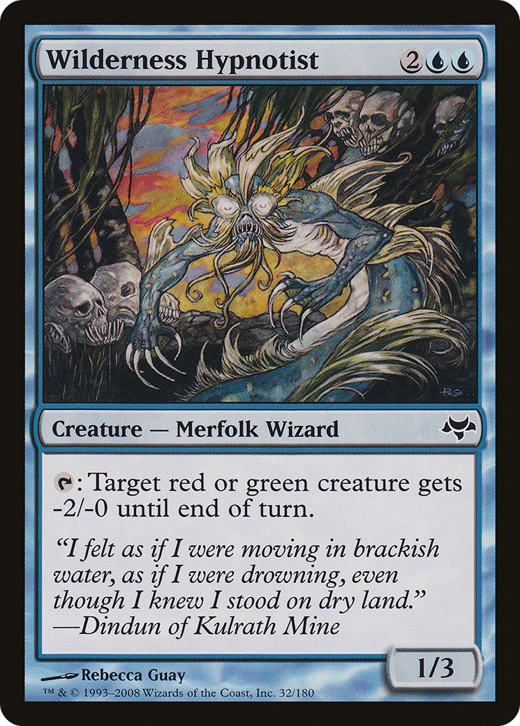Wilderness Hypnotist (EVE-032) - Eventide - Premium MTG Single from Wizards of the Coast - Just $0.25! Shop now at Game Crave Tournament Store