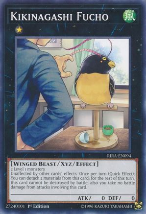 Kikinagashi Fucho (RIRA-EN094) - Rising Rampage 1st Edition - Premium Yugioh Single from Konami - Just $0.45! Shop now at Game Crave Tournament Store