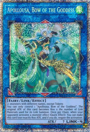 Apollousa, Bow of the Goddess (Starlight Rare) (RIRA-EN048) - Rising Rampage 1st Edition - Premium Yugioh Single from Konami - Just $280.85! Shop now at Game Crave Tournament Store