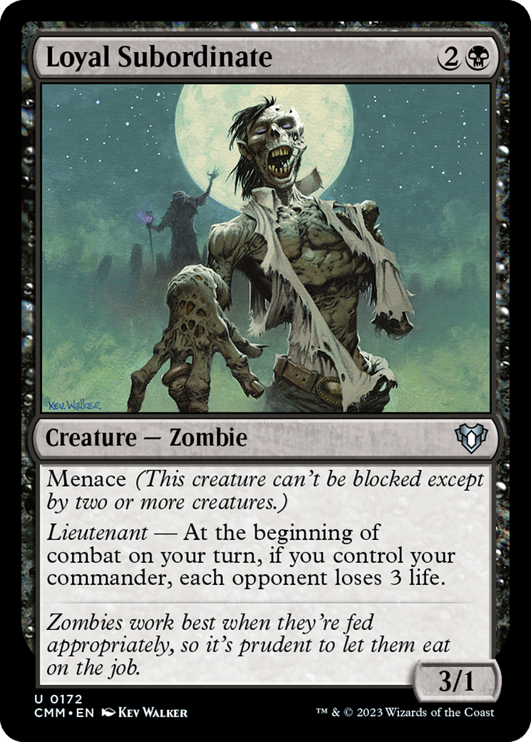 Loyal Subordinate (CMM-172) - Commander Masters - Premium MTG Single from Wizards of the Coast - Just $0.08! Shop now at Game Crave Tournament Store