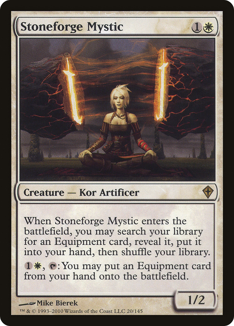 Stoneforge Mystic (WWK-020) - Worldwake - Premium MTG Single from Wizards of the Coast - Just $4.46! Shop now at Game Crave Tournament Store