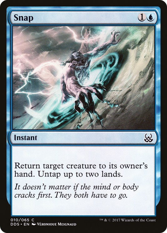 Snap (DDS-010) - Duel Decks: Mind vs. Might - Premium MTG Single from Wizards of the Coast - Just $0.51! Shop now at Game Crave Tournament Store