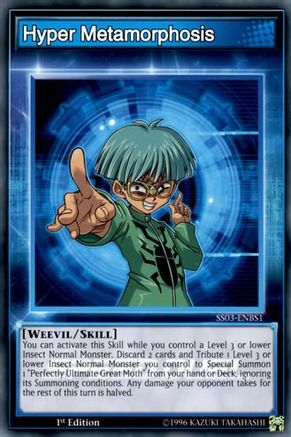 Hyper Metamorphosis (SS03-ENBS1) - Speed Duel Decks: Ultimate Predators 1st Edition - Premium Yugioh Single from Konami - Just $0.25! Shop now at Game Crave Tournament Store