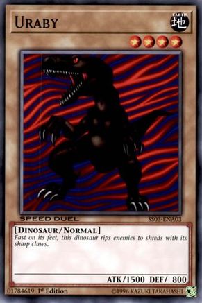 Uraby (SS03-ENA03) - Speed Duel Decks: Ultimate Predators 1st Edition - Premium Yugioh Single from Konami - Just $0.25! Shop now at Game Crave Tournament Store