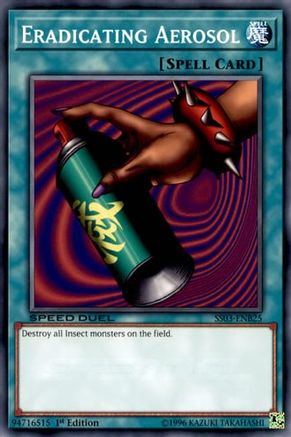 Eradicating Aerosol (SS03-ENB25) - Speed Duel Decks: Ultimate Predators 1st Edition - Premium Yugioh Single from Konami - Just $0.26! Shop now at Game Crave Tournament Store