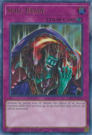 Skill Drain (LART-EN012) - The Lost Art Promotion Limited - Premium Yugioh Single from Konami - Just $1.01! Shop now at Game Crave Tournament Store
