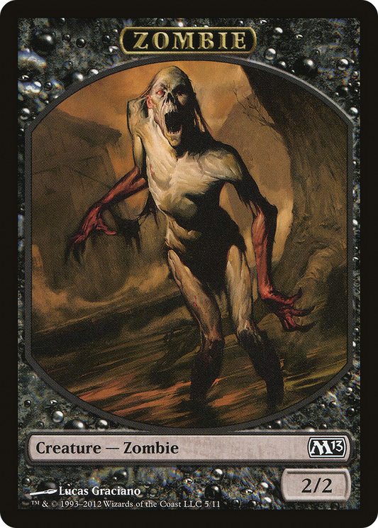 Zombie (TM13-005) - Magic 2013 Tokens - Premium MTG Single from Wizards of the Coast - Just $0.08! Shop now at Game Crave Tournament Store