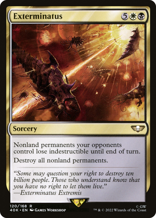 Exterminatus (40K-120) - Warhammer 40,000 Commander - Premium MTG Single from Wizards of the Coast - Just $0.34! Shop now at Game Crave Tournament Store