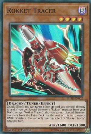 Rokket Tracer (SDRR-EN002) - Structure Deck: Rokket Revolt 1st Edition - Premium Yugioh Single from Konami - Just $0.13! Shop now at Game Crave Tournament Store