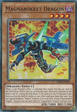 Magnarokket Dragon (SDRR-EN009) - Structure Deck: Rokket Revolt 1st Edition - Premium Yugioh Single from Konami - Just $0.26! Shop now at Game Crave Tournament Store