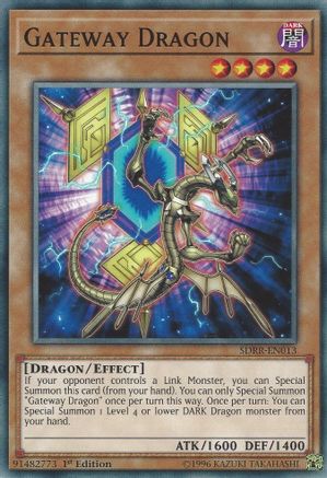 Gateway Dragon (SDRR-EN013) - Structure Deck: Rokket Revolt 1st Edition - Premium Yugioh Single from Konami - Just $0.25! Shop now at Game Crave Tournament Store